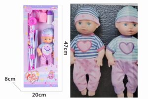 COCHE PLASTICO CON MUÑECA