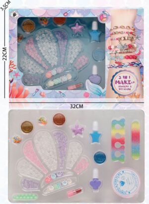 SET DE MAQUILLAJE Y JOYAS (DIY)