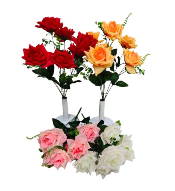 RAMO DE ROSAS X7 SURTIDAS