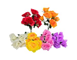 RAMO DE 7 FLORES 6 COLORES SURTIDOS