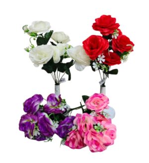 RAMO DE 7 FLORES 4 COLORES SURTIDOS
