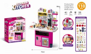 COCINA 3 EN 1 CON MAS DE 100 ACCESORIOS