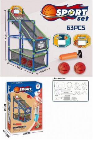 SET DE BALONCESTO INCLUYE BALÓN