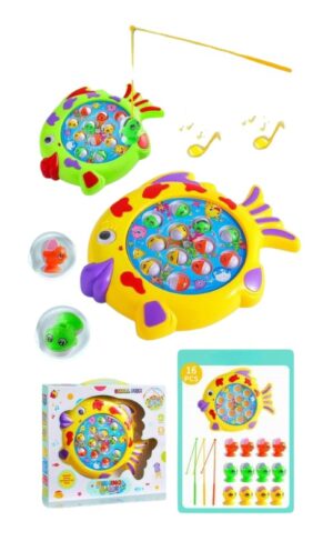 SET JUEGO DE PESCA CON MUSICA COLOR SURTIDO