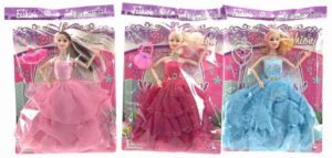 SET DE MUÑECAS COLORES SURTIDAS 11.5"