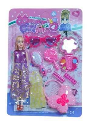 SET DE BELLEZA CON MUÑECA DE 11"