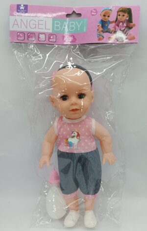 MUÑECA DE 14" 2 COLORES SURTIDOS