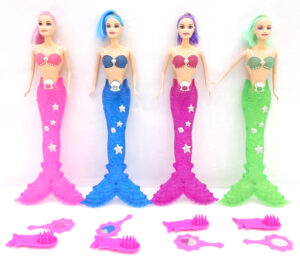 MUÑECA CON LUZ 4 COLORES SURTIDO