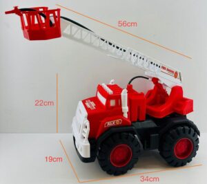 CAMIÓN DE CONSTRUCCIÓN DE RUEDAS LIBRES CON PULVERIZADOR