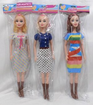 MUÑECA DE 22" CON CANCIÓN Y CARA ILUMINADA 2 MODELOS SURTIDOS