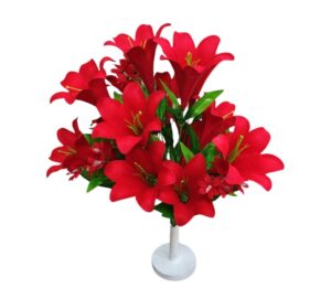 RAMO 18 LIRIOS ROJOS