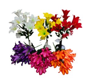 RAMO 9 LIRIOS SURTIDOS