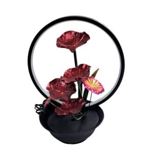 FUENTE DECORATIVA 110V FLAT PIN CON LUZ