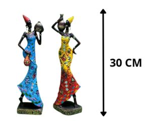 ADORNO AFRICANO 2 MODELOS 30 CM