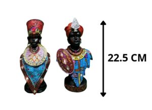 ADORNO AFRICANO 2 MODELOS 22.5 CM