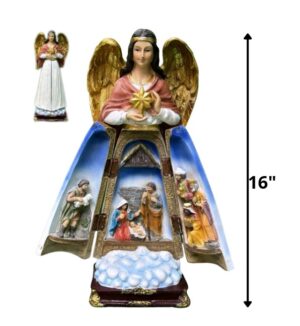 TRIPTICO 16" ANGEL & SET DE NAVIDAD