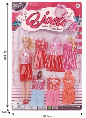 MUÑECA 11.5" CON ACCESORIOS