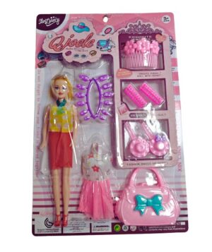 MUÑECA 11.5" CON ACCESORIOS