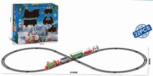 SET TREN NAVIDE&Ntilde;O CON LUZ Y SONIDO