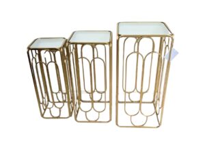 ADORNO DE METAL 3 PZAS