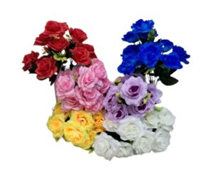 RAMO DE 10 FLORES 6 COLORES SURTIDOS