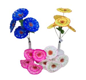 RAMO DE 5 FLORES 4 COLORES