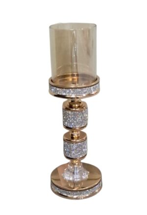 CANDELABRO DORADO 12 CM