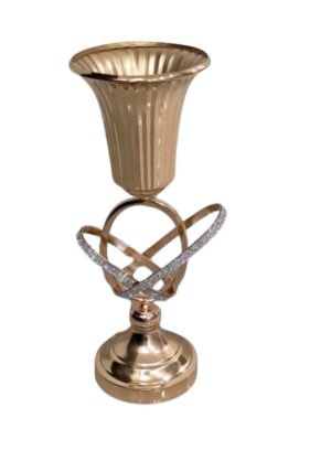 CANDELABRO DORADO 15 CM