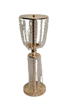 CANDELABRO DORADO 19 CM