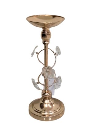 CANDELABRO DORADO 16 CM