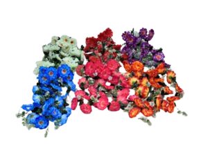 COLGANTE DE FLORES 6 COLORES SURTIDOS