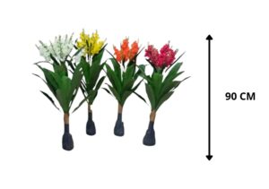 ARBOL DE FLOR 4 COLORES SURTIDOS 90 CM