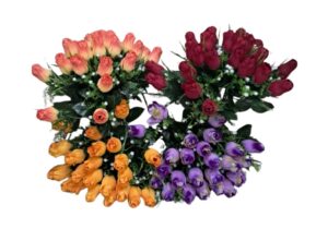 RAMO DE 24 FLORES 4 COLORES SURTIDOS