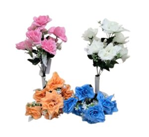 RAMO DE 7 FLORES 4 COLORES SURTIDOS