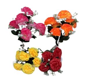 RAMO DE 7 FLORES 4 COLORES SUTIDOS