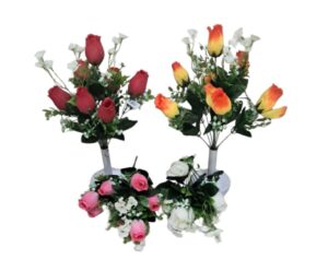 RAMO DE FLORES 4 COLORES