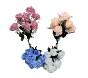 RAMO DE 9 FLORES 4 COLORES SURTIDOS