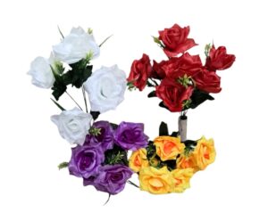 RAMO DE 7 FLORES 4 COLORES SURTIDOS