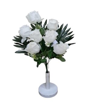 RAMO DE 7 FLORES BLANCAS