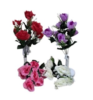 RAMO DE 7 FLORES 6 COLORES