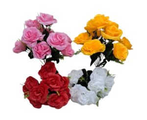 RAMO DE 10 FLORES 4 COLORES