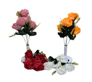 RAMO DE 5 FLORES 4 COLORES SURTIDOS