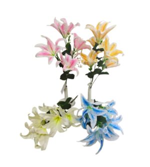 RAMO LIRIOS X5 COLORES SURTIDOS