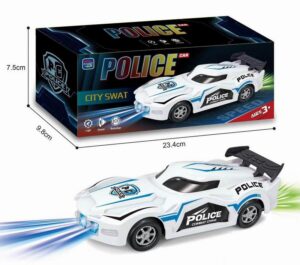 CARRITO POLICIA LUZ Y SONIDO