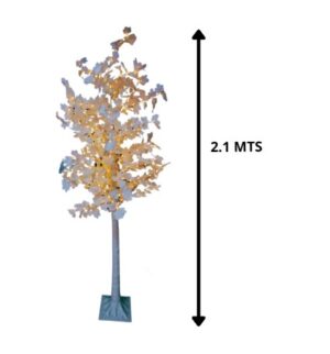 ARBOL LED 2.1M LUZ CALIDA