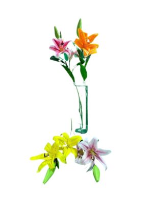 VARA DE LIRIO 2 FLORES 4 COLORES