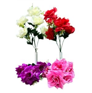 RAMO DE ROSA 5 FLORES 4 COLORES