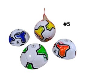 BALON DE FUTBOL #5 (4 COLORES SURTIDOS)