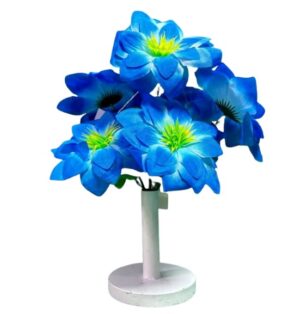 RAMO DALIA 6 FLORES AZUL