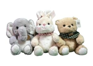 PELUCHES SURTIDOS X 3 DISEÑOS